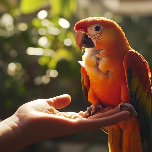 Cómo evitar que un loro se arranque las plumas