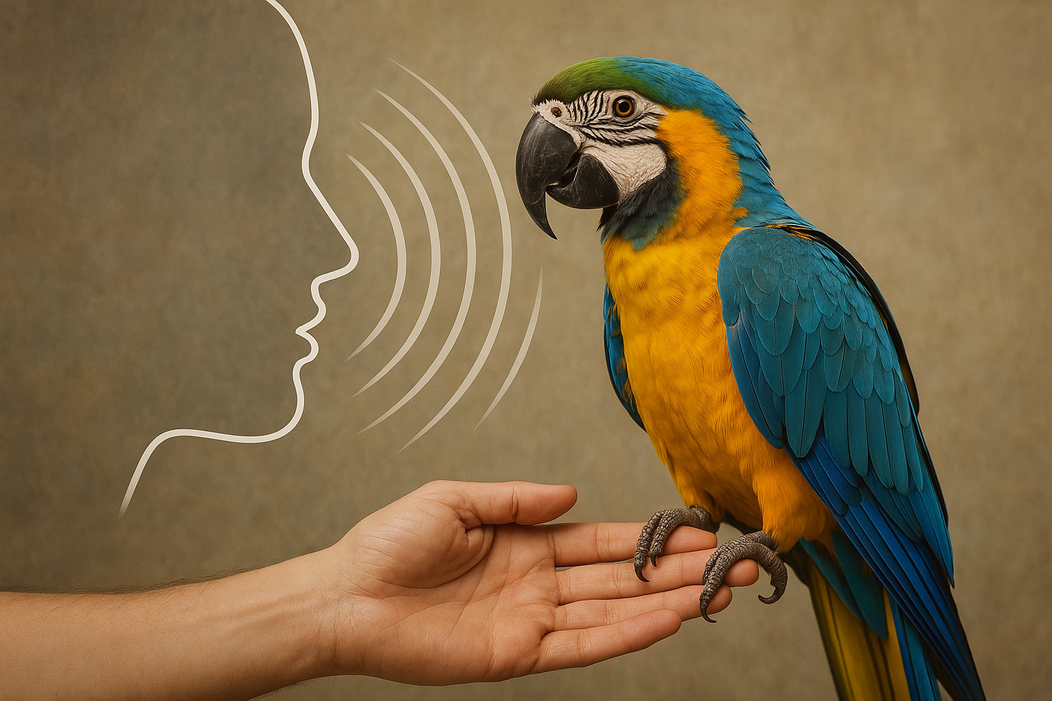 aprender de los loros comunicación