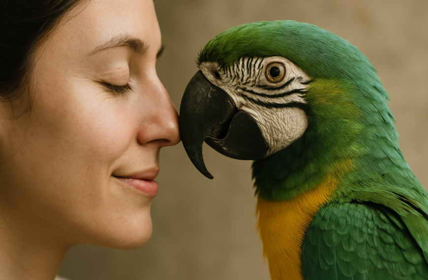 conexión humanos loros