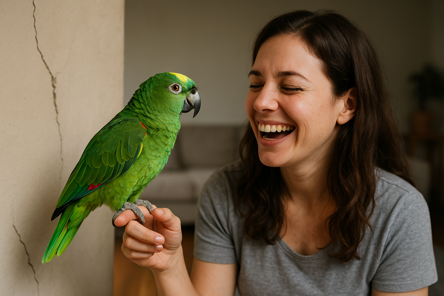alegría desafíos tener loro