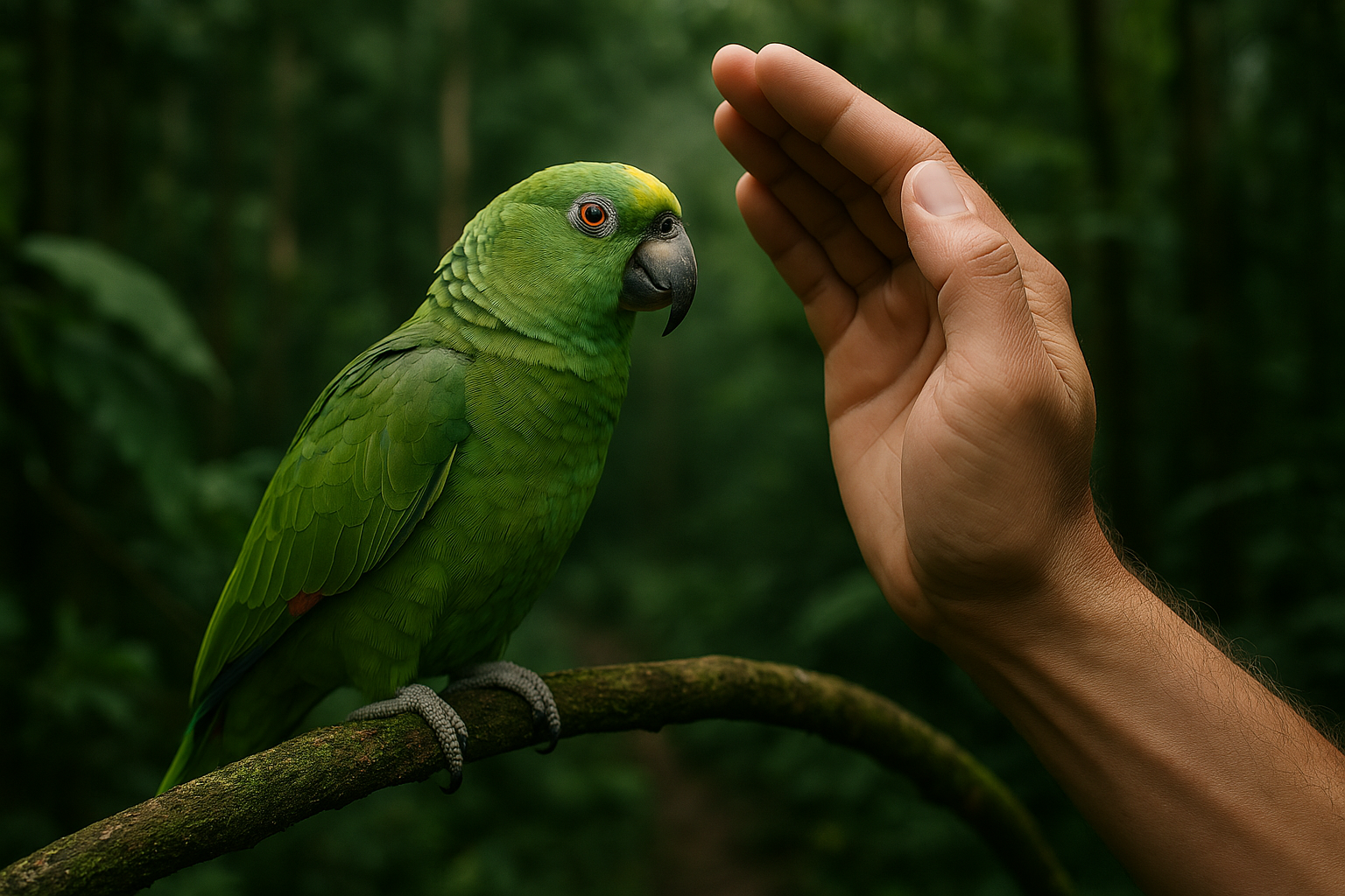 protección loros silvestres