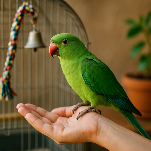Cómo cuidar un loro