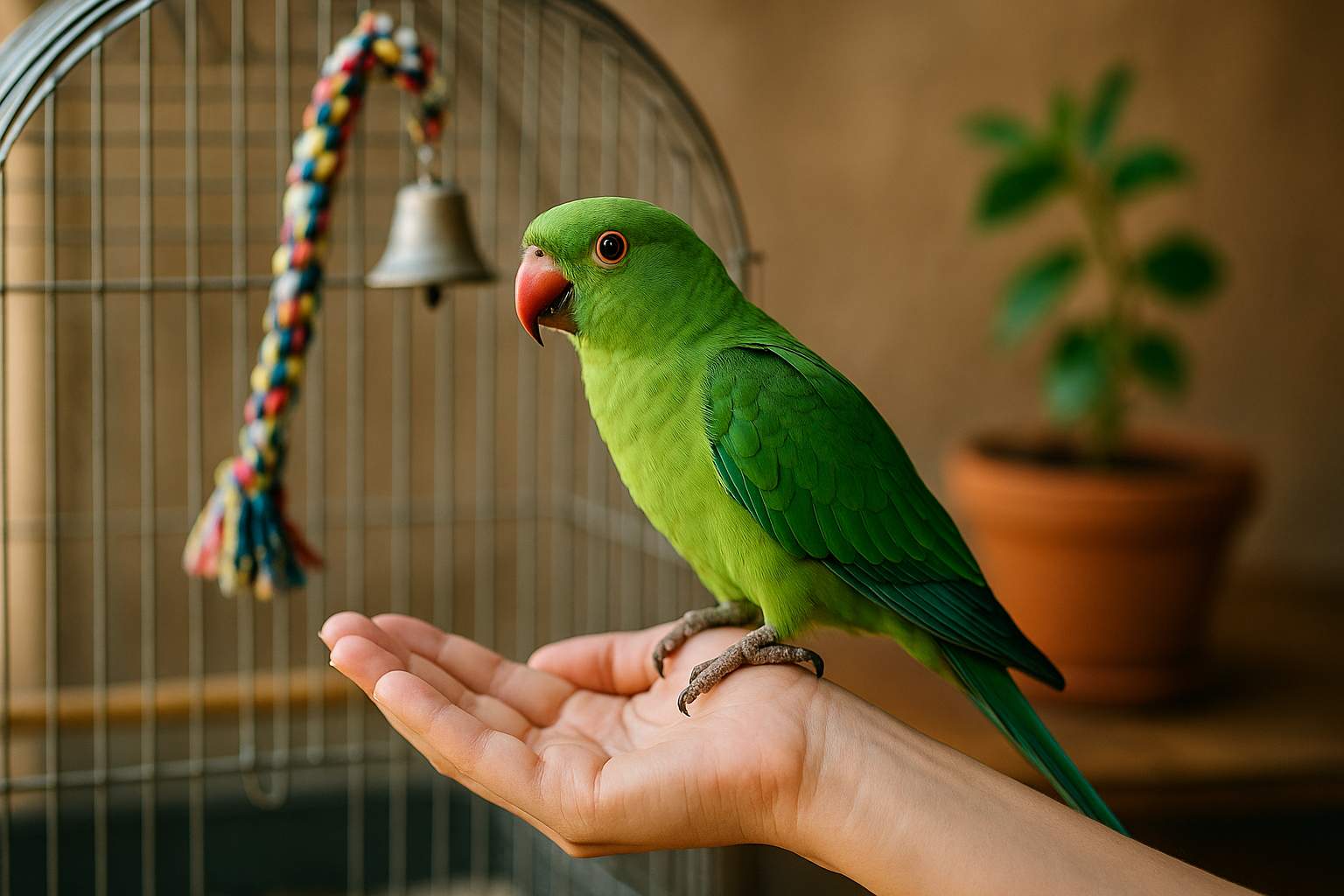 Cómo cuidar un loro