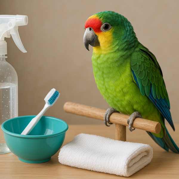Higiene de los loros