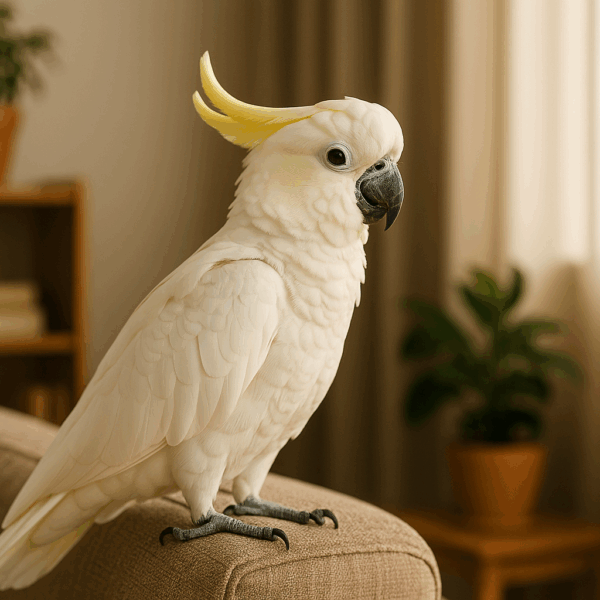 cacatúas como mascotas