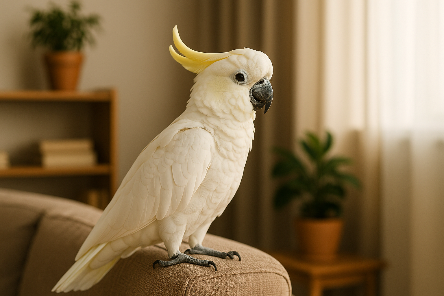 cacatúas como mascotas
