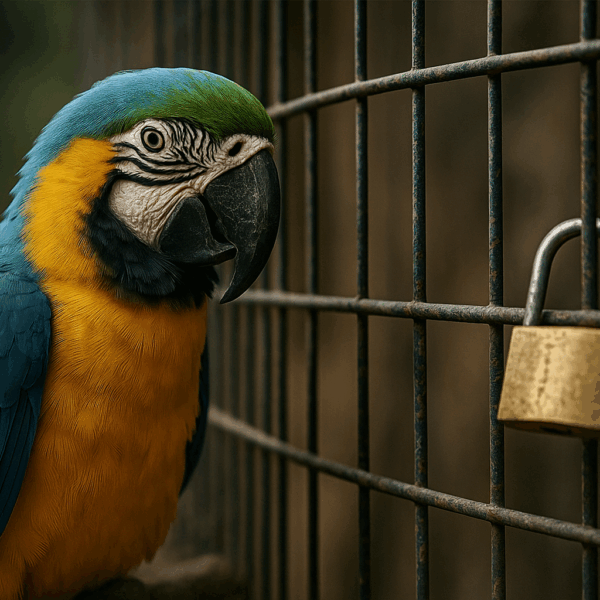 loros en peligro de extinción